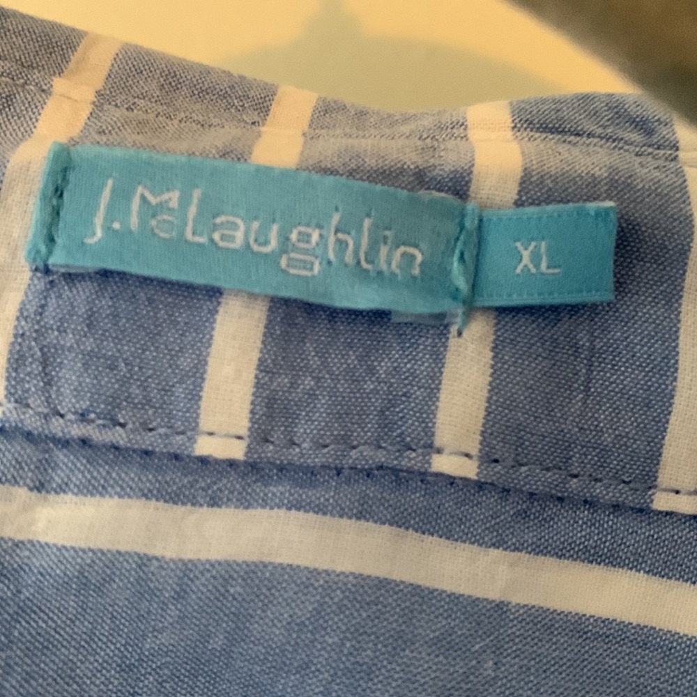 Cotton blouse by J McLaughlin: Elegant! - Picture 6 of 6